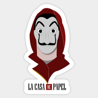 La casa de Papel Sticker